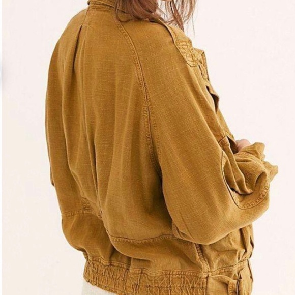 Free People Jayde Safari Bomber Jacket - Picture 5 of 13